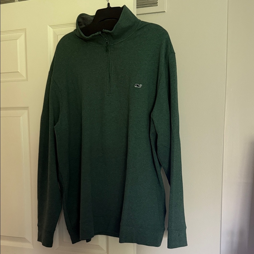 Vineyard Vines Hunter Green Quarter Zip